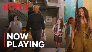 President Barack Obama Surprises Girl Scouts At the Aquarium | Our Oceans | Netflix