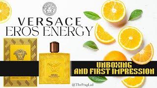 Brand New release !!! Versace Eros Energy. First impressions!!