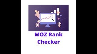 Free Online Moz rank checker