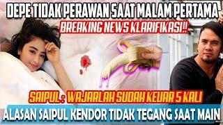 SALING BUKA! DEWI PERSIK PECAH PERAWAN SEBELUM NIKAH,SAIPUL JAMIL KENDOR TIDAK BISA TEGANG SAAT MAIN