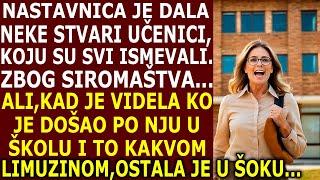 NASTAVNICA JE POKLONILA STVARI SIROMAŠNOJ UČENICI, ALI KAD JE VIDELA KO JE DOŠAO PO NJU, OSTALA JE U