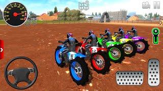 Motocross Dirt Bike Extreme Stunt Driving #1 - Offroad Outlaws best Bike Game Android IOS Gameplay