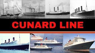 〽️Evolution of Ships  - CUNARD LINE  #ShipsEvolution