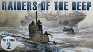 Raiders of the Deep Solitaire Campaign | Episode 2 | November 1914 | WW1 U-Boat Board Game