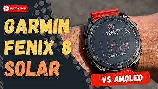 Garmin Fenix 8 Solar: MIP-Display und Akkulaufzeit unter der Lupe!