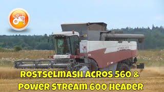 Harvest 2020 | Rostselmash Acros 560 & Power Stream 600 header