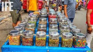 46 Type Of Churan Only 20₹ ($0.27) At New Market Kolkata | Street Food India