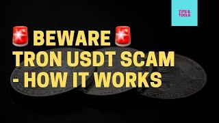 Beware Tron USDT Scam - How it works