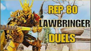 [For Honor] - Light parries gives me power - Rep 80 Lawbringer Duels