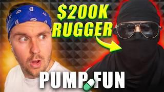 How This Scammer Made $200k+ Rugging Memecoins on PumpFun