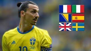 Zlatan Ibrahimovic Speaking 6 different Languages