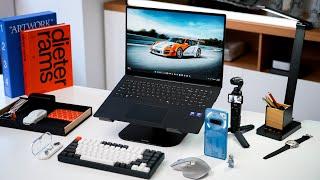 The One Laptop Desk Setup - GREAT for Students!