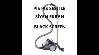 Elektrik Süpürgesi Sesi ve Piş Piş Sesi 3 Saat Siyah Ekran/Vacuum Cleaner Voice 3 Hours Black Screen