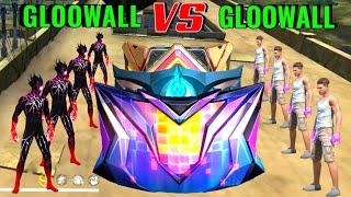 Gloowall vs Gloowall Skin Fight | Super Hero vs Adam | New Gloowall Skin Challenge | Free Fire 