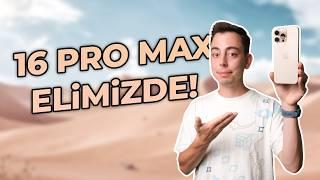 iPhone 16 Pro Max elimde! HEMEN TEST ETTİM