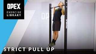 Strict Pull Up - OPEX Exercise Library