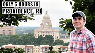 We Only Had 5 Hours in PROVIDENCE, RI | Must-See Historic Sites & Downtown [vlog]