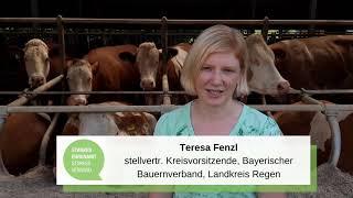 Aktion Stabwechsel - Teresa Fenzl, stellv. BBV-Kreisvorsitzende im Landkreis Regen