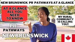 5 Secret Pathways to Permanent Residence in New Brunswick Canada at a Glance!