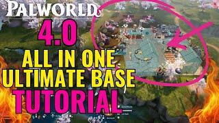 PALWORLD All in one ultimate base 4.0 COMPLETE TUTORIAL (step-by-step)