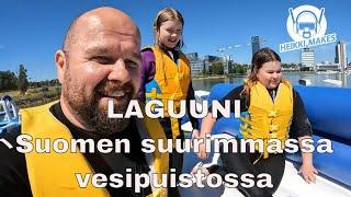 Vesipuistossa - Laguuni Keilaniemi