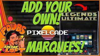 How To Add Your Own Marquees To The BITPIXEL LED on AtGames Legends Ultimate!