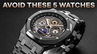 5 ساعت Audemars Piguet که هرگز نباید بخرید (در اینجا دلیل آن است)