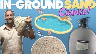 How to Change Sand in your In-Ground Pool Filter!