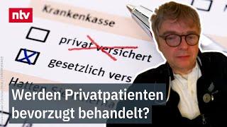 Hausarzt: "Ärzte nicht das Problem" - Werden Privatpatienten bevorzugt behandelt? | ntv