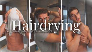 How To Dry Your Hair with ZERO Damage! | Men's Haircare & Styling Guide