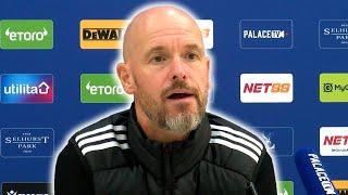 Erik ten Hag post-match press conference | Crystal Palace 0-0 Manchester United