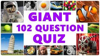 Giant Knowledge Quiz - 102 Questions For You (Easy + Medium)