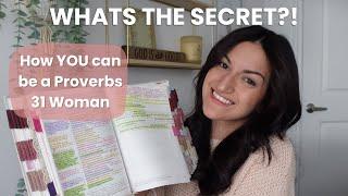 Proverbs 31 BIBLE STUDY - How can I ACTUALLY be a Godly Woman?