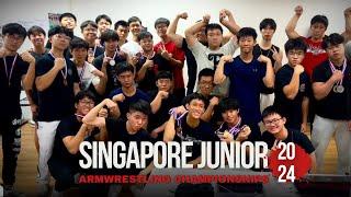 Singapore Junior Armwrestling Championships 2024 | All Pins