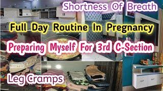 Full Day Routine In Pregnancy|| Ghar k kam kerny sy Normal Delivery Hoti hai@Gugubajivlogs