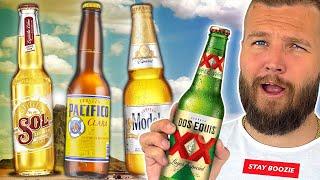 Americans Taste Test Mexican Beer!