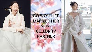 GO WON HEE MARRIED HER NON CELEBRITY PARTNER