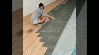 EcoDeco - Installation of 4mm SPC Click with 3mm Foam #EcoDeco  #SPCFLOORING