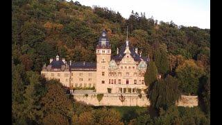 Schlosshotel Wolfsbrunnen (Meinhard, Hessen) (Drohnenaufnahmen) (FIMI X8 SE 2020)