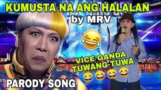 KUMUSTA NA ANG HALALAN (Parody Song) Lyrics & Sung by MRV | PGT SPOOF VERSION