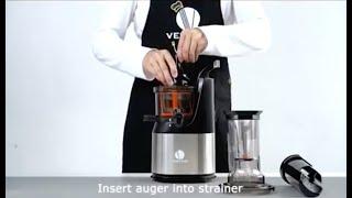 Learn How to Set Up The 408 Ventray Masticating Juicer