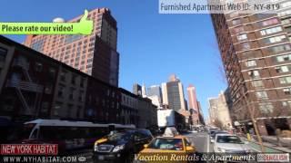 Video Tour of a Furnished Studio Apartment in Murray Hill, Manhattan