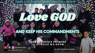 Love GOD And Keep HIS Commandments