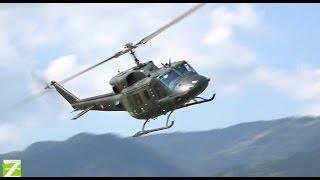 BELL 212 CLOSE FLYBY