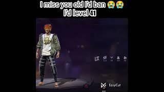 i miss you old I'd ban  old I'd level 41 #garena_freefire #mr_arnab_gamer1234 #ban_shorts