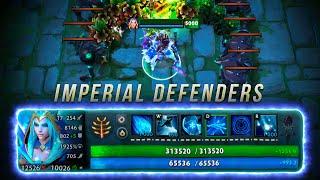 Crystal Maiden с новыми скилами в Дота 2 Imperial Defenders