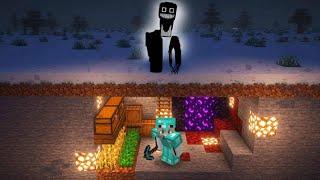 Minecraft ama Oyunun EN SOĞUK ve EN KORKUNÇ Dünyasında Hayatta Kaldım