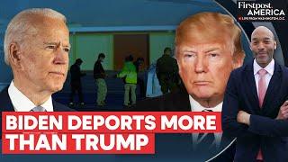 Biden's Deportations Hit Decade High, Surpassing Trump's Tough Stance | Firstpost America