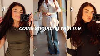 Come Shopping With Me & Haul - H&M, Zara, Garage, Covergirl Lip Swatch