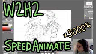 W2H2 Speed Animate - Sock & Mephistopheles